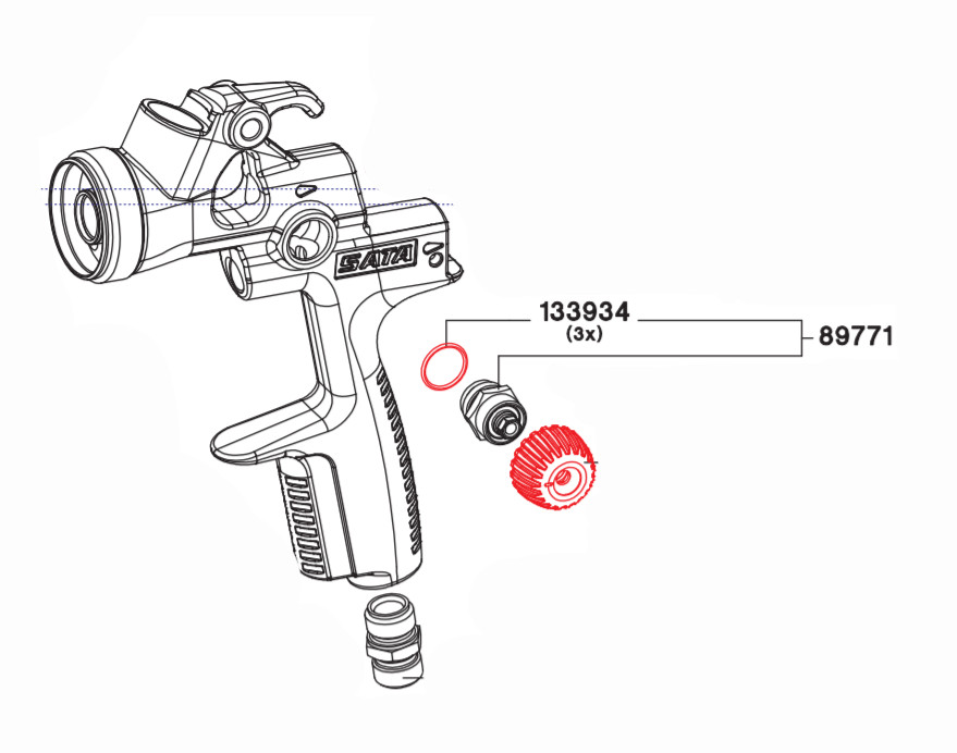 Tengely Cpl Kerek/Lapos Permetező Szabályozáshoz 89771