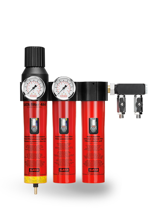 Filter 484 Triple-Stage S - Fali szerelés