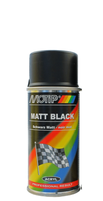 Rallye Spray Universallak Matt Fekete 150 Ml