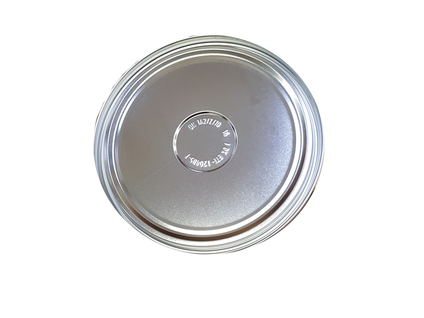 Fémfedél 10 Literes Fémvödörhöz Fényes/Fényes